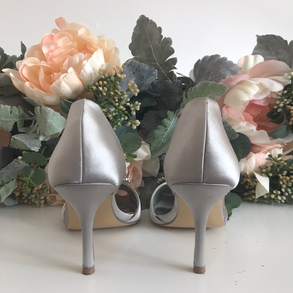 Audrey Brooke embellished satin pump - Picture 5 of 8